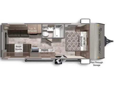 More photos of 2022 Dutchmen Aspen Trail 21RD at Liberty Trail RV - Denton, TX