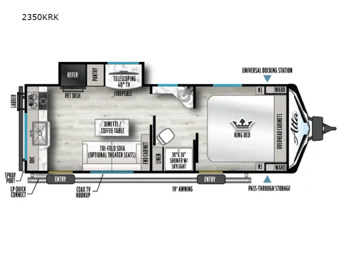 Another view of 2021 East To West Alta 2350RK for sale in Valley View, TX at Liberty Trail RV - Denton