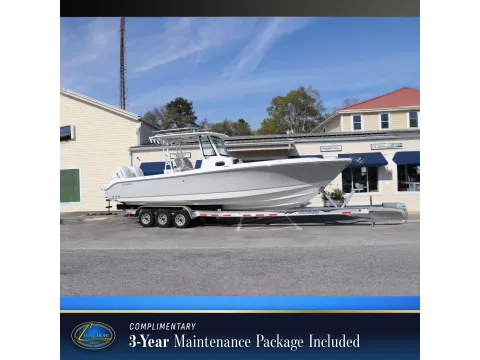Photos of 2025 Edgewater 325CC for sale in Charleston, SC at Longshore Boats Charleston