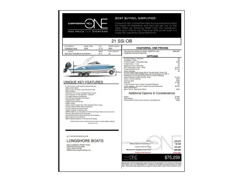 Photos of 2026 Chaparral 21 SSi OB for sale in Charleston, SC at Longshore Boats Charleston