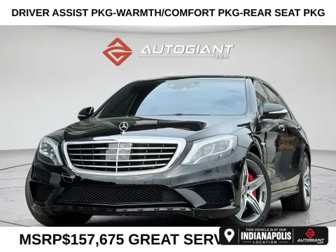 Black 2015 Mercedes-Benz S-Class S 63 AMG for sale in Indianapolis, IN