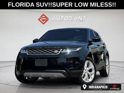Black 2020 Land Rover Range Rover Evoque SE for sale in Indianapolis, IN