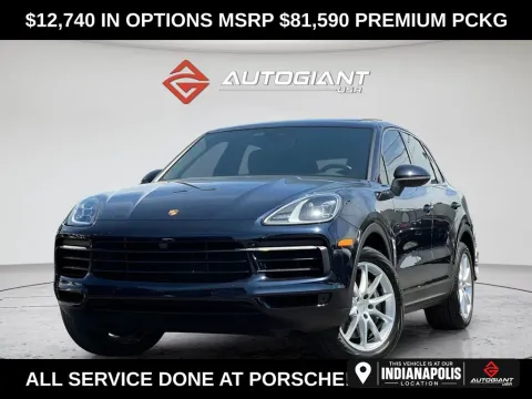 Black 2021 Porsche Cayenne for sale in Indianapolis, IN