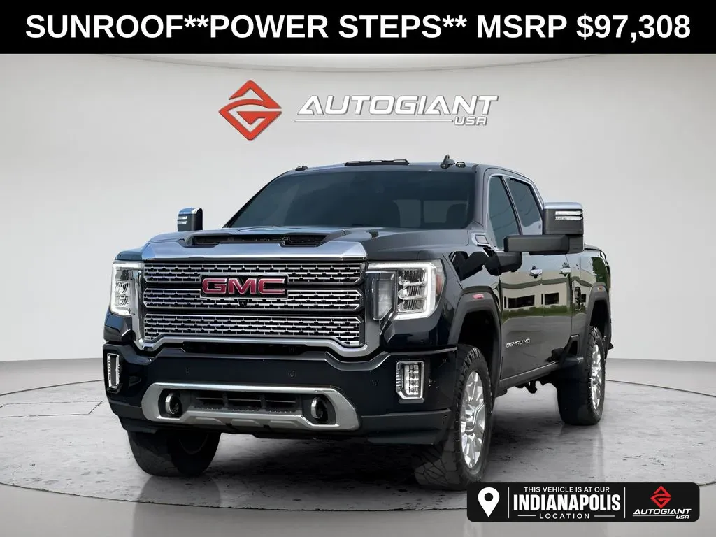 Black 2022 GMC Sierra 2500 HD Denali for sale in Indianapolis, IN
