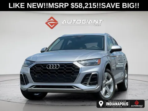 Silver 2025 Audi Q5 45 S line Premium Plus for sale in Indianapolis, IN