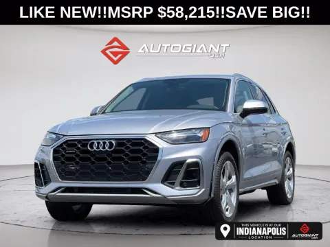 Silver 2025 Audi Q5 45 S line Premium Plus for sale in Indianapolis, IN