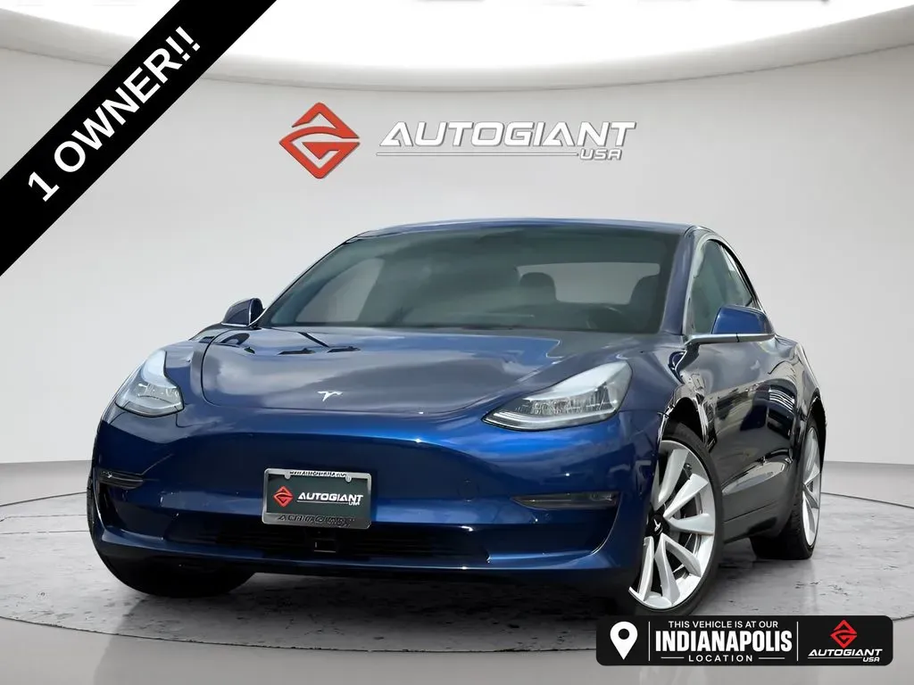 Blue 2018 Tesla Model 3 Long Range for sale in Indianapolis, IN