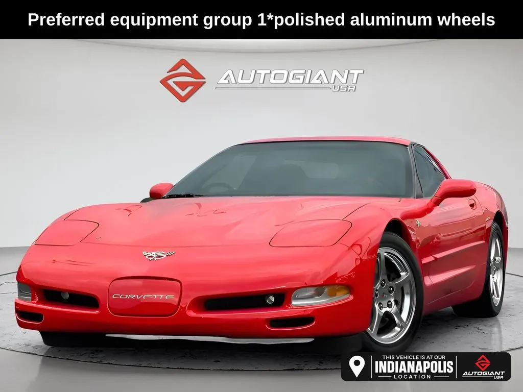 Red 2003 Chevrolet Corvette for sale in Indianapolis, IN