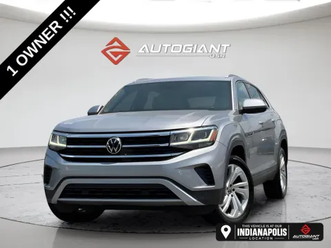 White 2020 Volkswagen Atlas Cross Sport 3.6L V6 SEL for sale in Indianapolis, IN