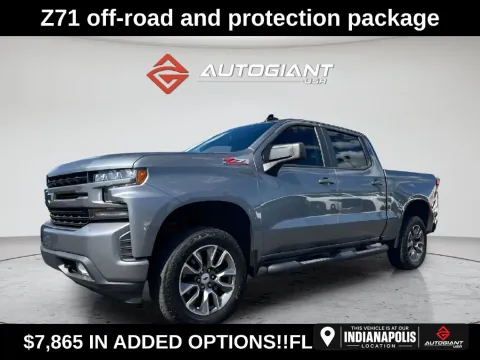 Gray 2021 Chevrolet Silverado 1500 RST for sale in Indianapolis, IN