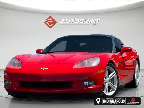 Red 2009 Chevrolet Corvette for sale in Indianapolis, IN