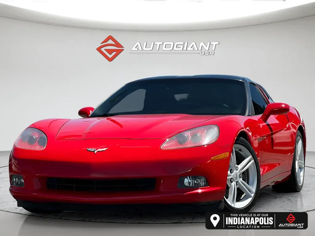 Red 2009 Chevrolet Corvette for sale in Indianapolis, IN
