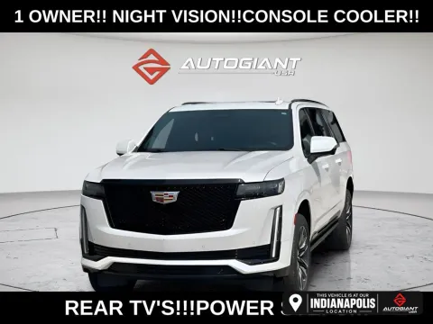 White 2021 Cadillac Escalade ESV Sport Platinum for sale in Indianapolis, IN