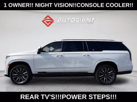 Photos of 2021 Cadillac Escalade ESV Sport Platinum for sale in Indianapolis, IN at AutoGiant USA Indianapolis
