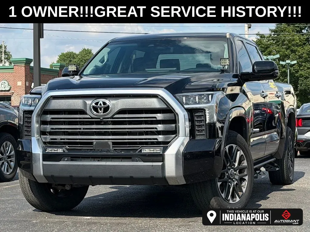 Black 2022 Toyota Tundra Limited for sale in Indianapolis, IN