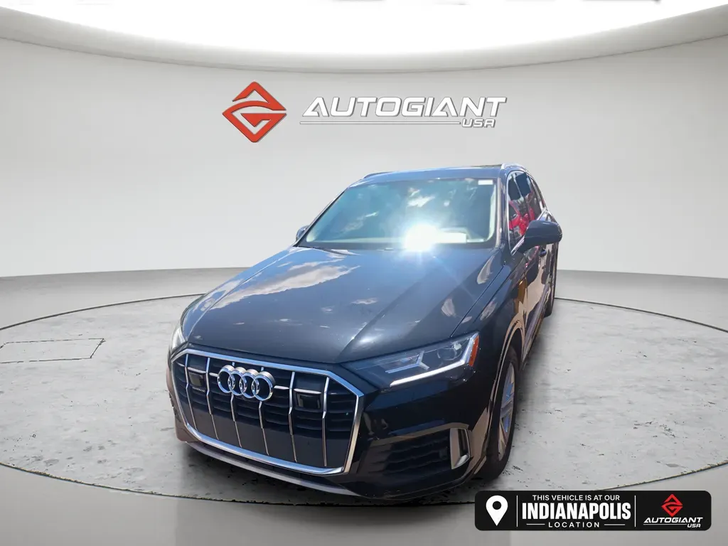 Black 2022 Audi Q7 55 Premium Plus for sale in Indianapolis, IN