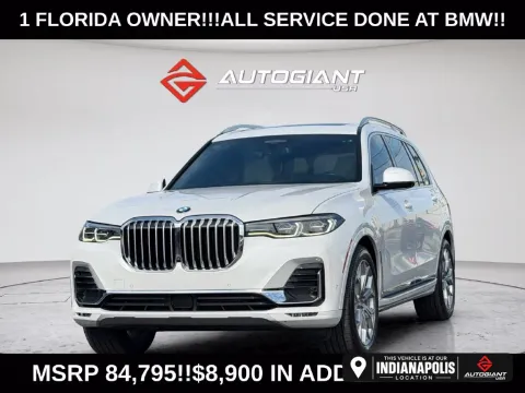 White 2022 BMW X7 xDrive40i for sale in Indianapolis, IN