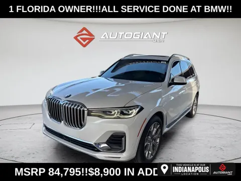 White 2022 BMW X7 xDrive40i for sale in Indianapolis, IN