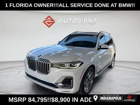 White 2022 BMW X7 xDrive40i for sale in Indianapolis, IN