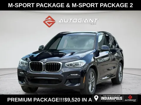 Black 2020 BMW X3 xDrive30i for sale in Indianapolis, IN