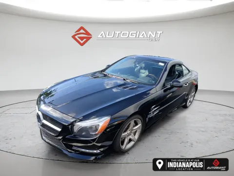 Black 2014 Mercedes-Benz SL-Class SL 550 for sale in Indianapolis, IN