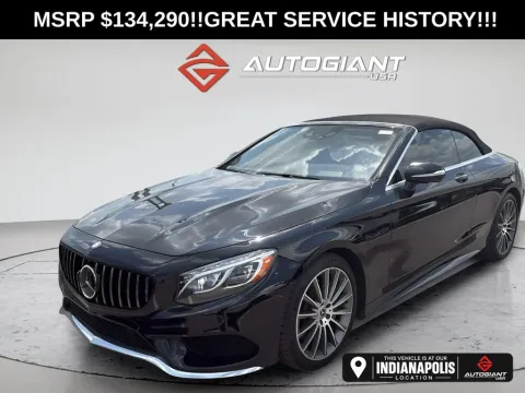 Black 2017 Mercedes-Benz S-Class S 550 for sale in Indianapolis, IN