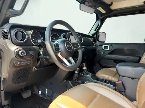 Another view of 2023 Jeep Wrangler Sahara 4xe for sale in Indianapolis, IN at AutoGiant USA Indianapolis