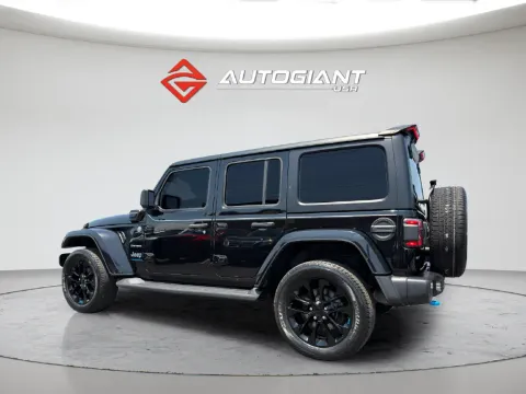 Another view of 2023 Jeep Wrangler Sahara 4xe for sale in Indianapolis, IN at AutoGiant USA Indianapolis