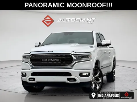 White 2022 Ram 1500 Limited for sale in Indianapolis, IN