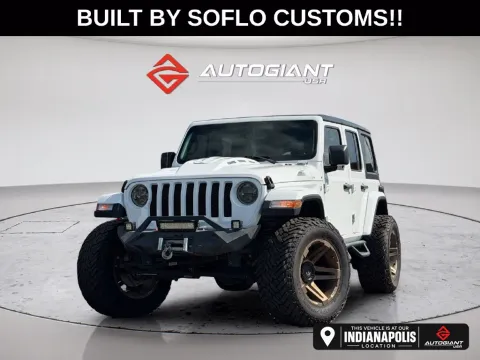 White 2020 Jeep Wrangler Unlimited Sport S for sale in Indianapolis, IN