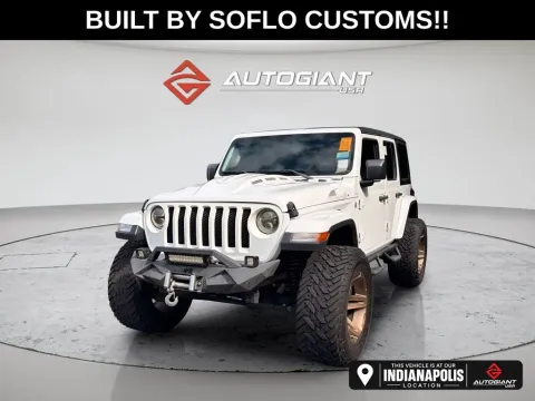 White 2020 Jeep Wrangler Unlimited Sport S for sale in Indianapolis, IN