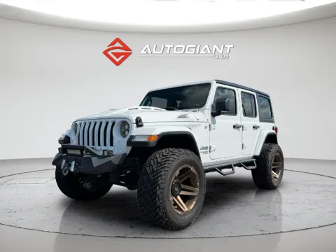 Another view of 2020 Jeep Wrangler Unlimited Sport S for sale in Indianapolis, IN at AutoGiant USA Indianapolis