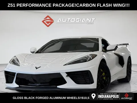 White 2023 Chevrolet Corvette Stingray for sale in Indianapolis, IN