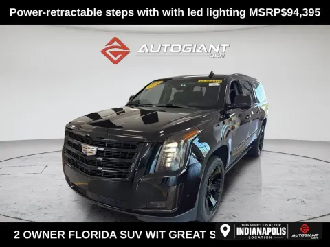 Black 2019 Cadillac Escalade ESV Premium for sale in Indianapolis, IN