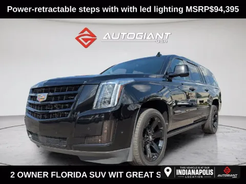 Black 2019 Cadillac Escalade ESV Premium for sale in Indianapolis, IN