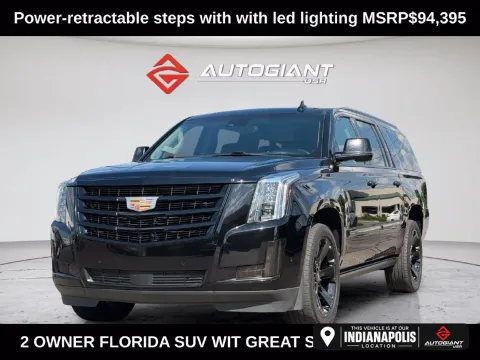 Black 2019 Cadillac Escalade ESV Premium for sale in Indianapolis, IN