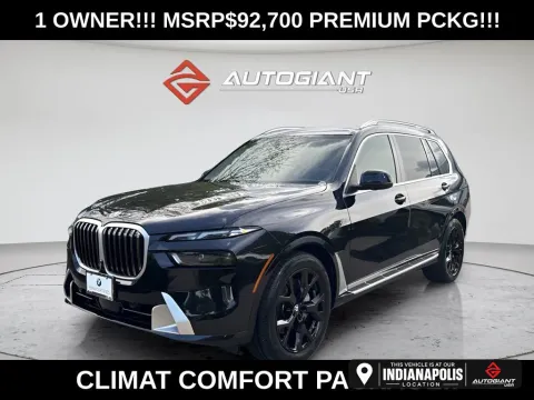 Black 2026 BMW X7 xDrive40i for sale in Indianapolis, IN