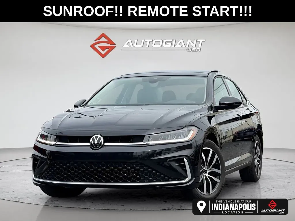 Black 2025 Volkswagen Jetta 1.5T SE for sale in Indianapolis, IN