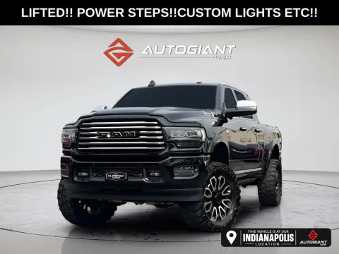 Black 2022 Ram 3500 Limited Longhorn for sale in Indianapolis, IN