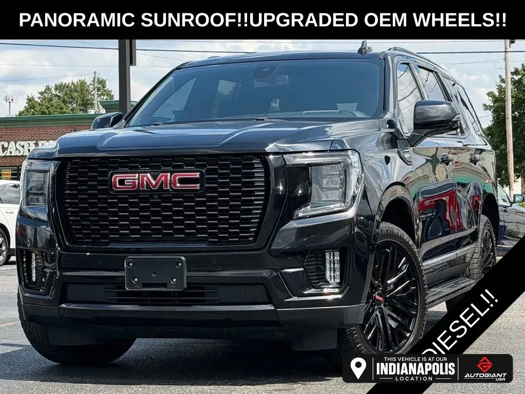 Black 2021 GMC Yukon Denali for sale in Indianapolis, IN