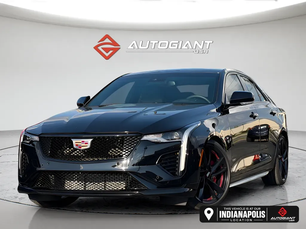 Black 2025 Cadillac CT4 V-Series for sale in Indianapolis, IN