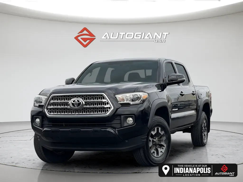 Black 2016 Toyota Tacoma TRD Off-Road for sale in Indianapolis, IN