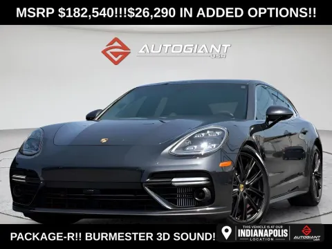 Black 2018 Porsche Panamera Sport Turismo Turbo for sale in Indianapolis, IN
