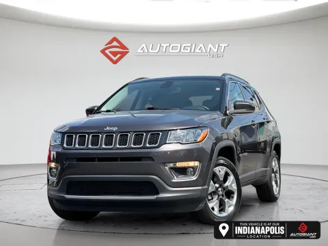 Gray 2020 Jeep Compass Limited for sale in Indianapolis, IN