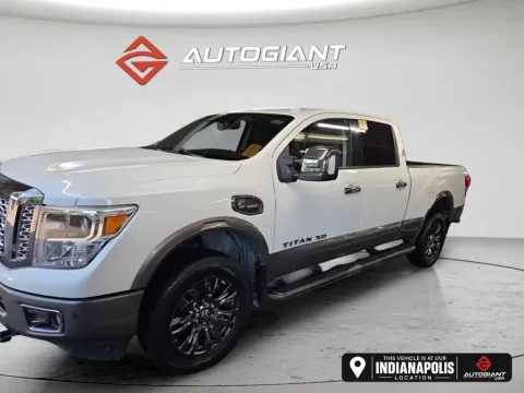 White 2019 Nissan Titan XD Platinum Reserve for sale in Indianapolis, IN