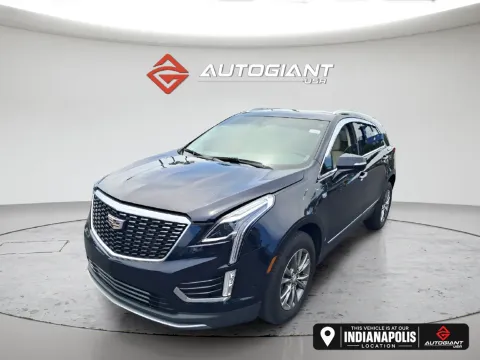 Blue 2021 Cadillac XT5 Premium Luxury for sale in Indianapolis, IN