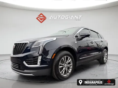 Blue 2021 Cadillac XT5 Premium Luxury for sale in Indianapolis, IN