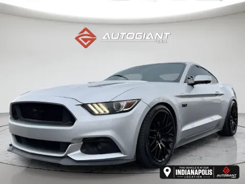 Silver 2015 Ford Mustang GT Premium for sale in Indianapolis, IN