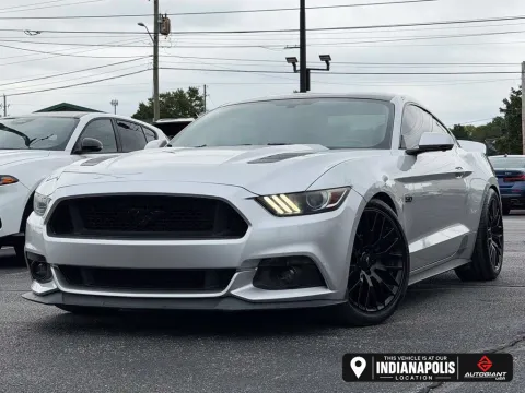 Silver 2015 Ford Mustang GT Premium for sale in Indianapolis, IN