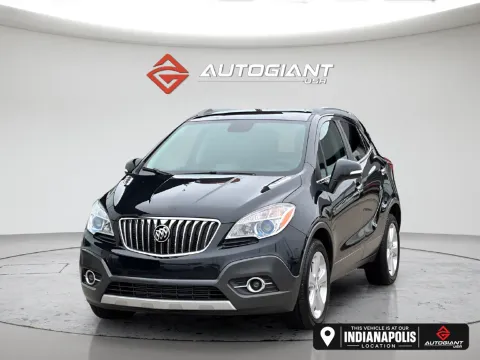 Black 2015 Buick Encore Leather for sale in Indianapolis, IN